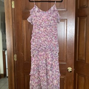 Astr maxi dress size small off shoulder